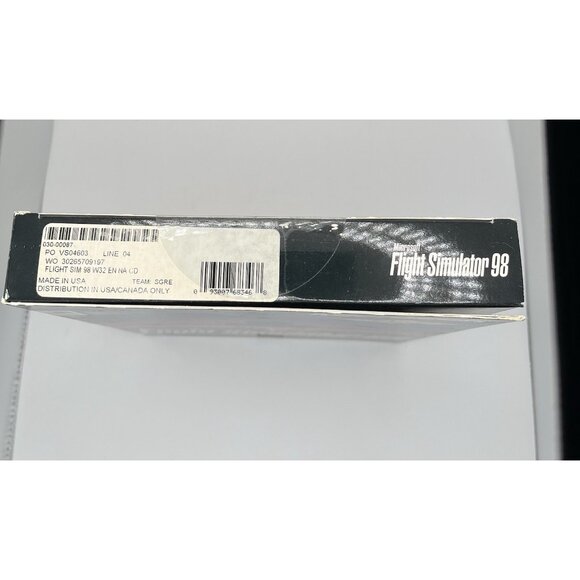 Microsoft Flight Simulator 98 (PC, 1997) & Microsoft SideWinder 3D Pro Vintage - Picture 8 of 14